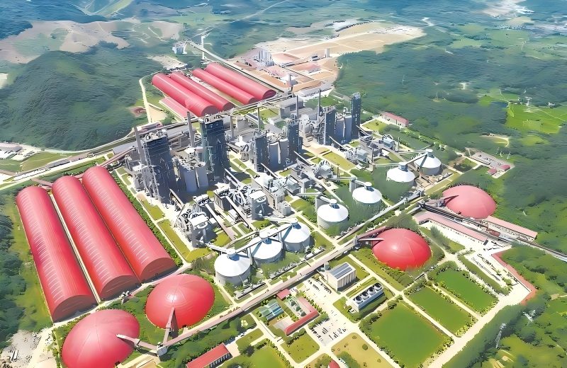 Thạch cao sử dụng trong sản xuất xi măng
