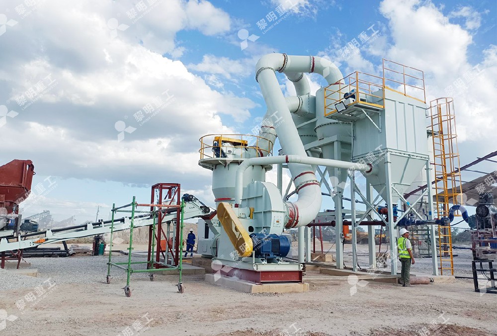 Dây chuyền sản xuất bột đá vôi 15 TPH tại Nam Phi