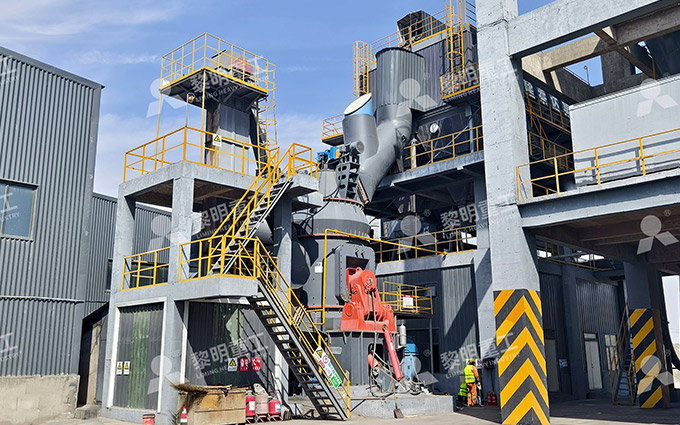 Dây chuyền nghiền than phục vụ trạm trộn asphalt